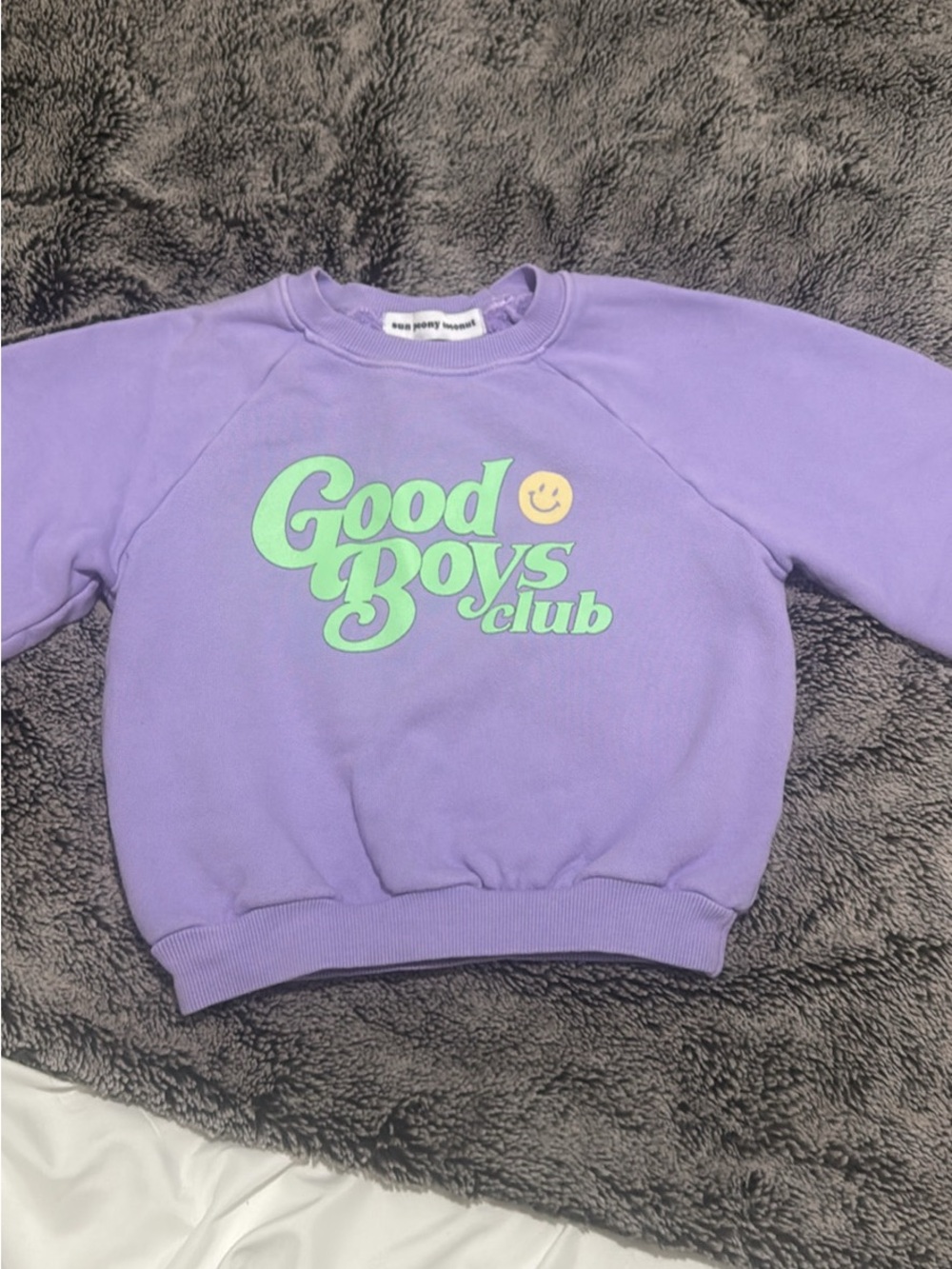 Lavender Crewneck Sweatshirt for Kids